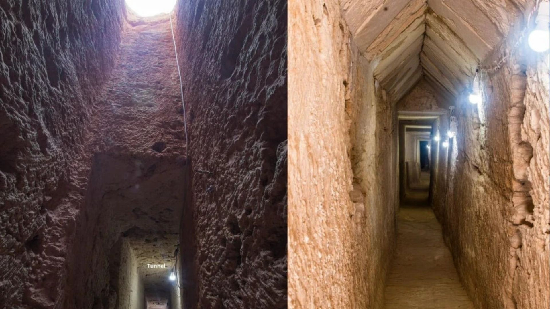 Geometrical miracle A massive secret Ancient Egypt tunnel just unearthed
