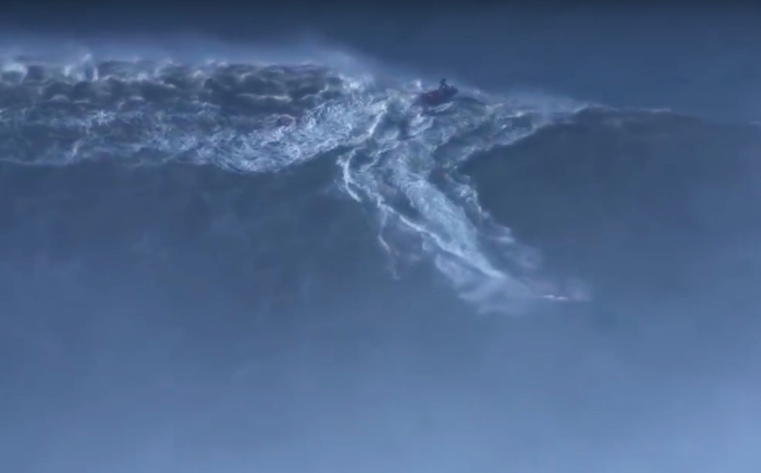 This Surfer Was Awarded the Guinness World Record for the Biggest Wave