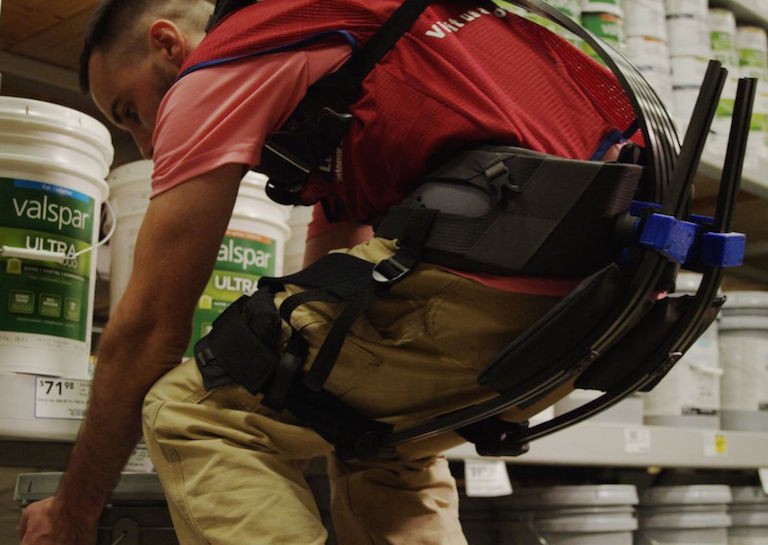 This Futuristic Exosuit Is Developed to Give Store Employees 'Superpowers'