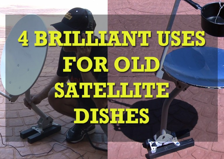 4 Brilliant Ways You Can Repurpose a Satellite Dish