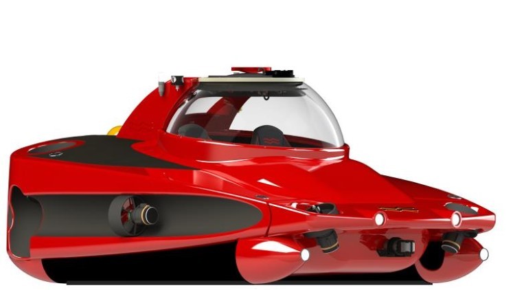 The HP Sport Sub 2 from U-Boat Worx is the underwater “Ferrari”