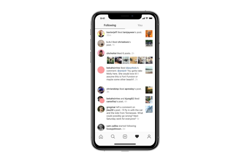 Instagram No Longer Allows Its Users to Follow Others' Activities