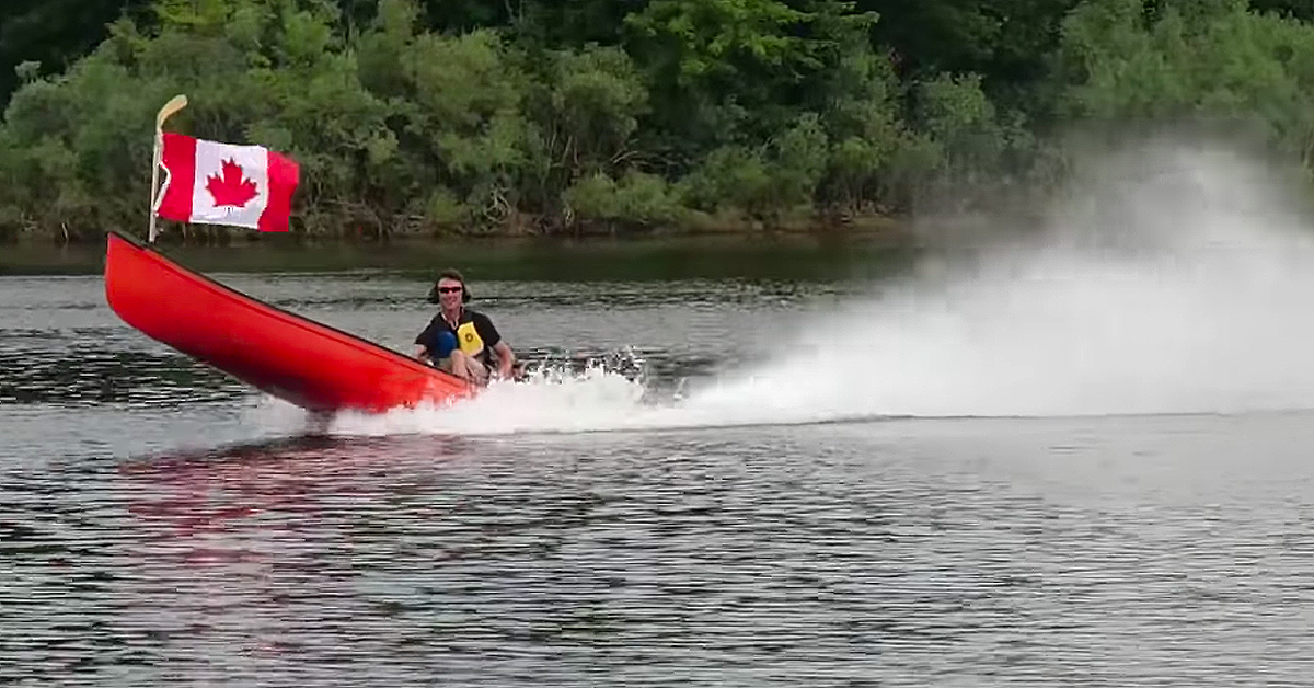 YouTubers Build World's Fastest Twin JetPowered Canoe