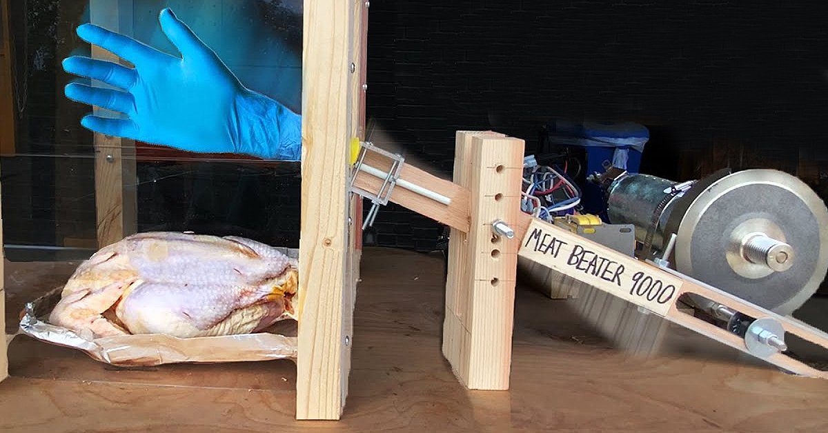 Guy Answers How Many Slaps It Takes To Cook a Chicken IE